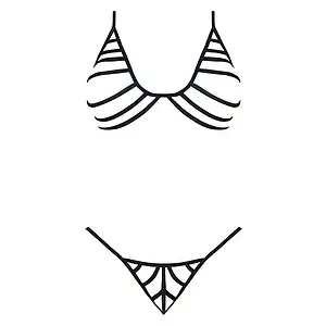 Set Magic Silk Camille Negru Set Magic Silk Camille Negru pe SexLab