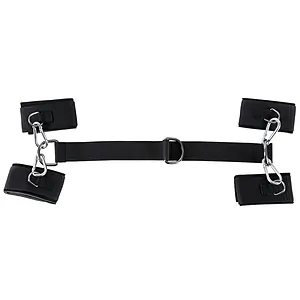Set Manșete Mâini ȘI Glezne Negru pe SexLab