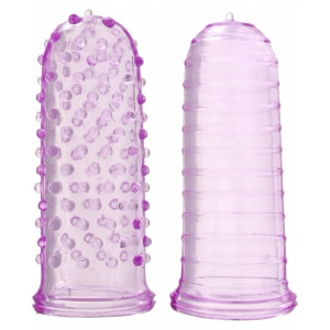 Set Manșoane Finger Ticklers Mov Set Manșoane Finger Ticklers Mov pe Sexlab.ro
