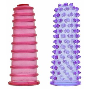 Degetare Pentru Orgasm Feminin Acasa Set Mansoane Silicon Fara Latex