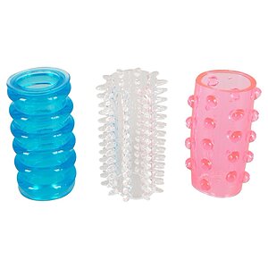 Set Manșoane Penis Tokio Silicon Transparent Set Manșoane Penis Tokio Silicon Transparent pe Sexlab.ro