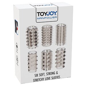 Set Manșoane Power Penis Sleeve Negru