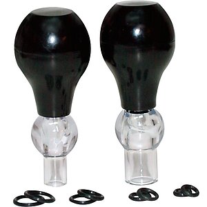 Set Nipple Pump Negru pe SexLab