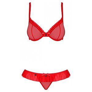 Set Obsessive 827-SET Roșu pe SexLab