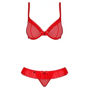Set Obsessive 827-SET Roșu pe SexLab