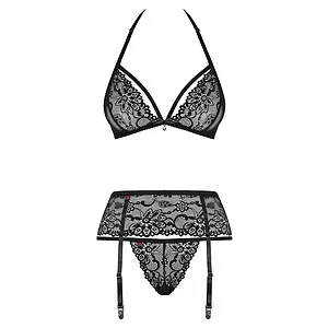 Set Obsessive 838-SEG Negru Set Obsessive 838-SEG Negru pe SexLab