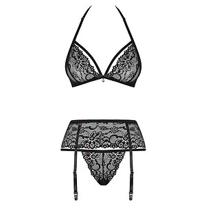 Set Obsessive 838-SEG Negru pe SexLab