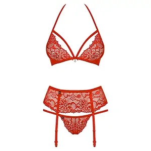 Set Obsessive 838-SEG Roșu Set Obsessive 838-SEG Roșu pe SexLab