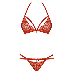 Set Obsessive 838-SET Roșu pe SexLab