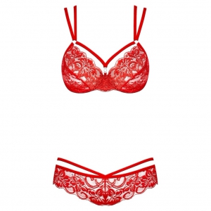 Set Obsessive 860-SET Roșu pe SexLab