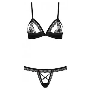 Set Obsessive 865-SET Negru pe SexLab