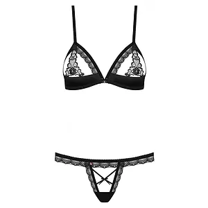 Set Obsessive 865-SET Negru Set Obsessive 865-SET Negru pe SexLab