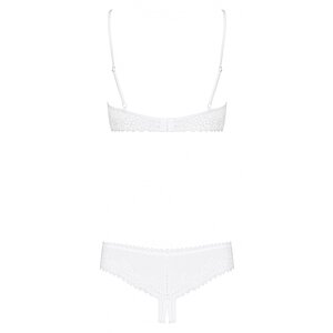 Set Obsessive Alabastra Alb S-M