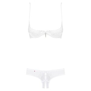 Lenjerie Alba Pentru Seara Romantica Dantela Set Lenjerie Alba Dantela Sutien Cu Armatura