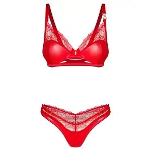 Set Obsessive Aliosa 2 Piese Roșu Set Obsessive Aliosa 2 Piese Roșu pe SexLab