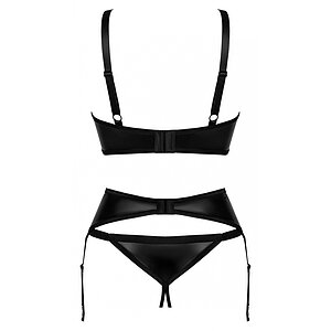 Set Obsessive Armares 3 Piese Negru XS-S