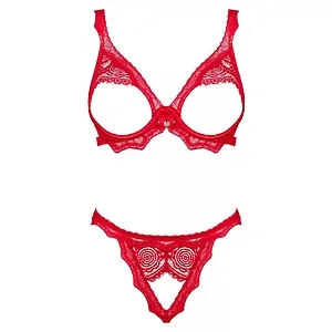 Set Obsessive Bergamore Roșu pe SexLab