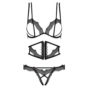 Set Obsessive Bravele Negru pe SexLab