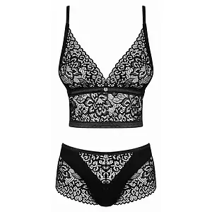 Set Obsessive Cecilla Negru Set Obsessive Cecilla Negru pe SexLab