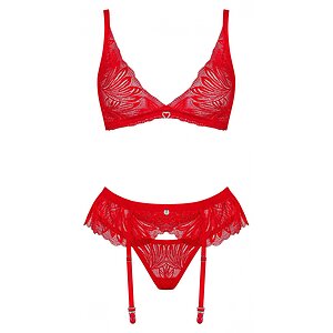 Set Obsessive Chilisa 3 Piese Roșu pe SexLab