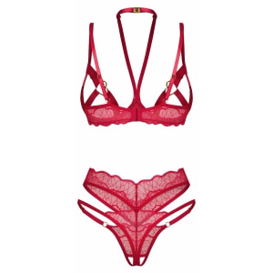Set Obsessive Cupide Desir Roșu 2XL-3XL