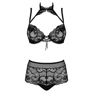 Set Obsessive Elizenes Negru pe SexLab