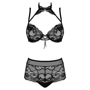 Set Obsessive Elizenes Negru pe SexLab