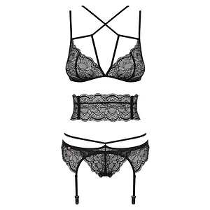 Set Obsessive Frivolla Negru pe SexLab