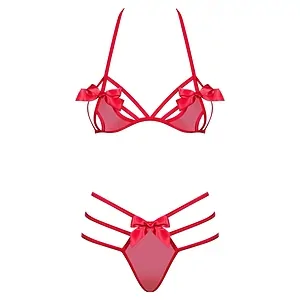 Set Obsessive Giftella Roșu Set Obsessive Giftella Roșu pe SexLab