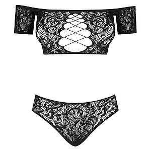 Set Obsessive Inessita Negru Set Obsessive Inessita Negru pe SexLab