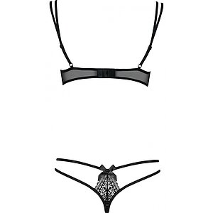 Set Obsessive Intensa Negru S-M
