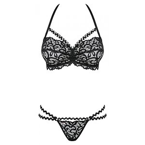 Set Obsessive Joylace Negru pe SexLab