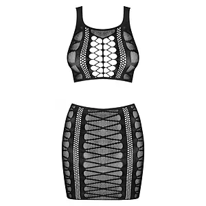Set Obsessive K102 Negru Set Obsessive K102 Negru pe SexLab