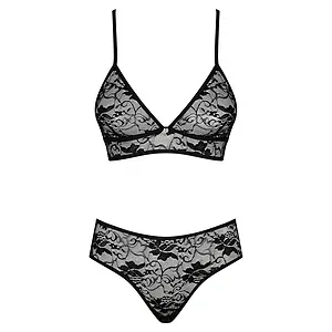 Set Obsessive Kokietta Negru Set Obsessive Kokietta Negru pe SexLab