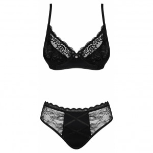 Set Obsessive Laurise Negru Set Obsessive Laurise Negru pe Sexlab.ro