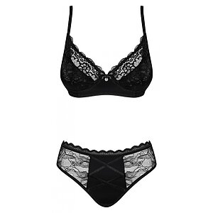 Set Obsessive Laurise Negru pe SexLab