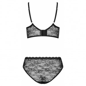 Set Obsessive Laurise Negru L-XL