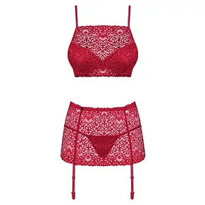 Set Obsessive Lividia Roșu Set Obsessive Lividia Roșu pe SexLab