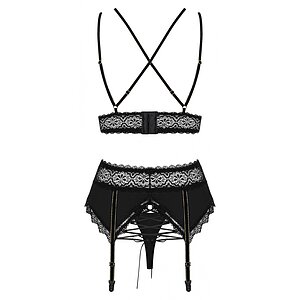 Set Obsessive Lolitte Negru S-M