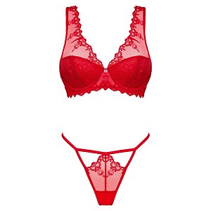 Set Obsessive Lonesia Roșu pe Sexlab.ro