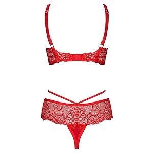 Set Obsessive Loventy Roșu L-XL