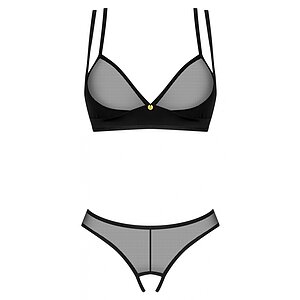 Set Obsessive Nesari Decupat 2 Piese Negru pe SexLab