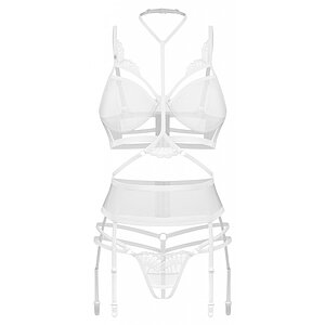 Set Obsessive Premisis Alb Set Obsessive Premisis Alb pe Sexlab.ro