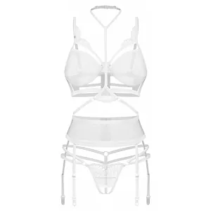 Set Obsessive Premisis Alb pe SexLab