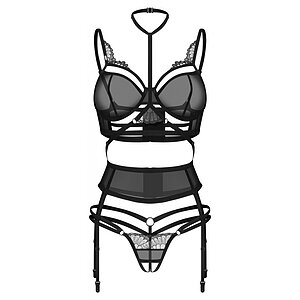 Set Obsessive Premisis Negru Set Obsessive Premisis Negru pe Sexlab.ro