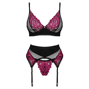 Set Obsessive Rosenty 3 Piese Roz pe SexLab