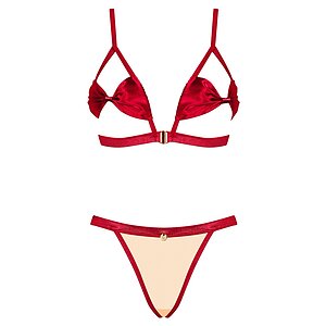 Set Obsessive Rubineșa Roșu pe SexLab