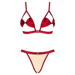 Set Obsessive Rubineșa Roșu pe SexLab