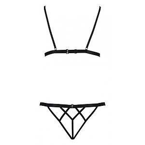 Set Passion Diabolină Negru 2XL-3XL