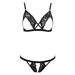 Set Passion Diabolina Negru pe SexLab